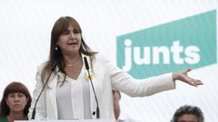 Laura Borrás, presidenta de Junts