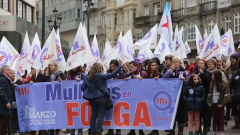 Manifestacin en Vigo