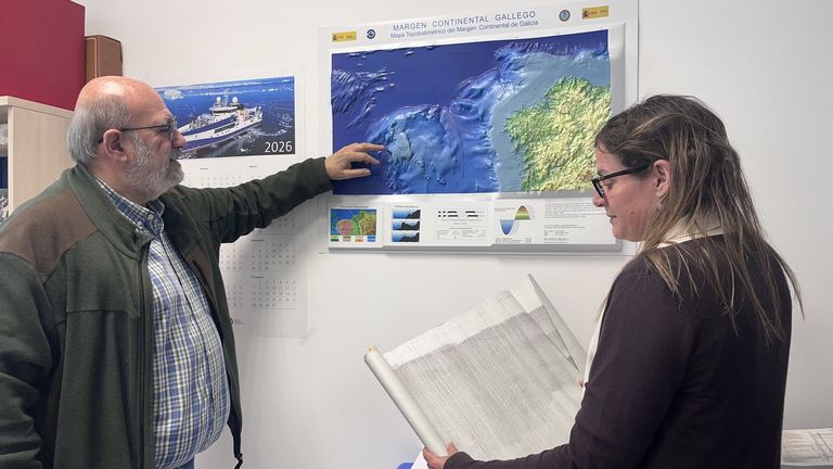 Del monte Breogham al cañón de Laxe, lo que hay bajo el mar frente a Galicia