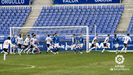 gol Zozulia Real Oviedo Albacete Carlos Tartiere.Los futbolistas del Albacete celebran el gol de Roman Zozulia