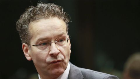  El presidente del Eurogrupo, Jeroen Dijsselbloem