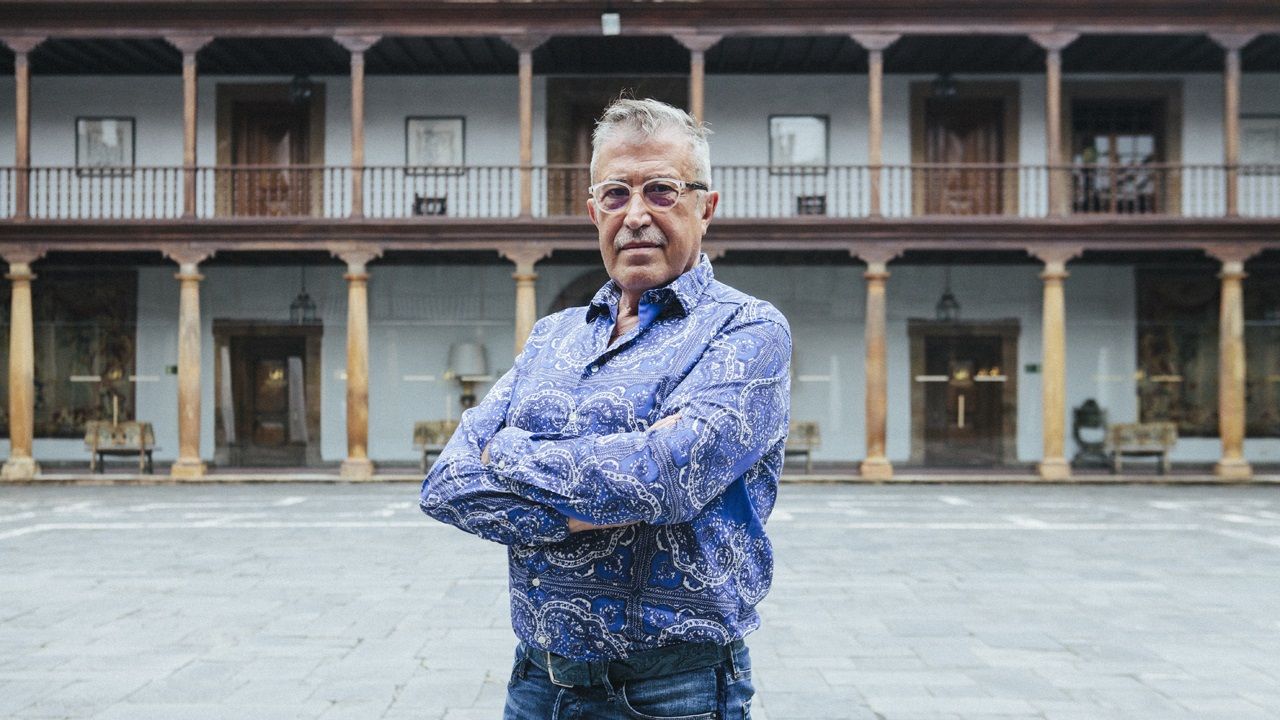 El director de escena Emilio Sagi en el Hotel Reconquista de Oviedo