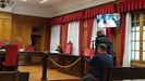 Jos Manuel M. B., acusado junto a Leonardo Enrique C. V. de trfico de drogas, en el juicio celebrado en la Audiencia Provincial de Ourense.