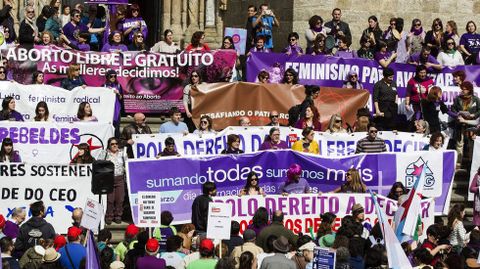 Marcha de mujeres en Madrid