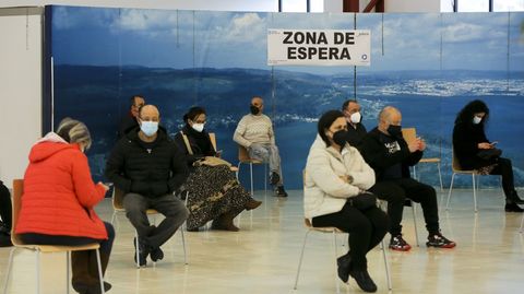 Vacunacin masiva en el FIMO en Ferrol