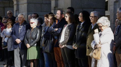 Es el segundo da consecutivo de concentracin en Lugo frente al ayuntamiento