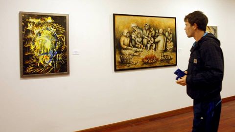 Inauguracin exposicin Barbantiarte en el museo de Artes