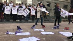 Asturias se concentra para la huelga del 8 de marzo
