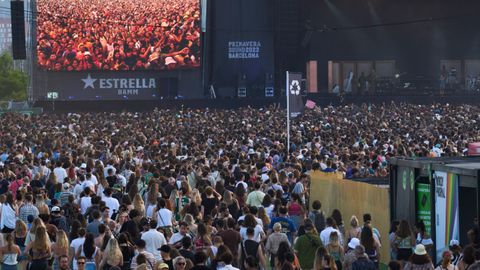 El Primavera Sound, realizado en Barcelona del 2 al 11 de junio, superó el medio millón de asistentes a lo largo de diez días de conciertos