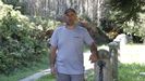 El lobo mató a Peral, un perro sabueso de tres años, de Roberto Cruz, durante una reciente jornada de caza de corzo