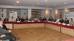 Una larga lista de autoridades y dirigentes del sector participaron en Ribadeo en el congreso de las federaciones de cofradías de Galicia, Asturias, Cantabria y País Vasco