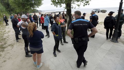 CONFLICTO ENTRE MARISCADORES DE A PIE CON LOS DE A FLOTE DE LA COFRADIA DE PESCADORES DE RIANXO POR LAS CONCESIONES