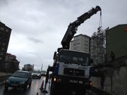 Estructura para un paso peatonal en San Crist�bal 