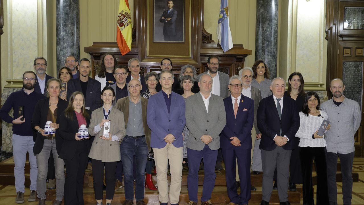 Ganadores de los Premios Primas Casa das Ciencias de divulgacin.