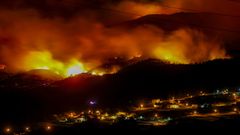 El incendio que en agosto del pasado ao afect a la sierra de Barbanza calcin ms de dos mil hectreas.