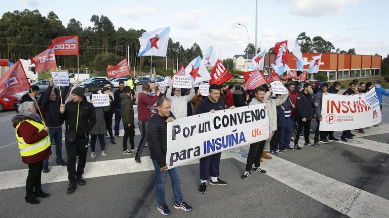 El convenio de Insuiña, filial de acuicultura de Nueva Pescanova, recoge alzas salariales del 5 % en tres años