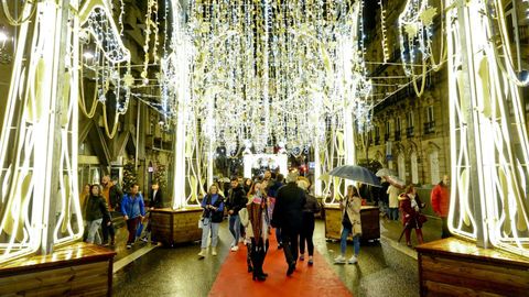 Las luces de Vigo esperan ser un polo de atracción de turistas a la ciudad olívica