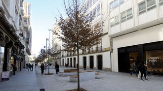 El Zara de la calle Compostela es una de las tiendas insignia de Inditex