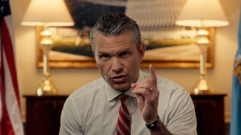 Pete Hegseth, huevos a la carta