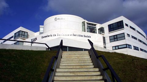 Sede del Servizo Galego de Sade (Sergas) en Santiago de Compostela