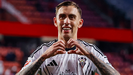 Jeft� celebra un gol con el Albacete