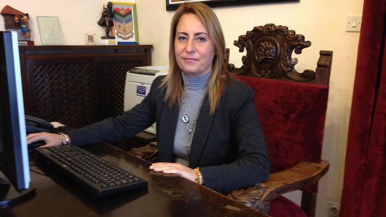 Gema Álvarez, alcaldesa de Lena