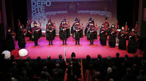 MAYO. Ourense fue el escenario de la gala de entrega de los Premios do Deporte Galego