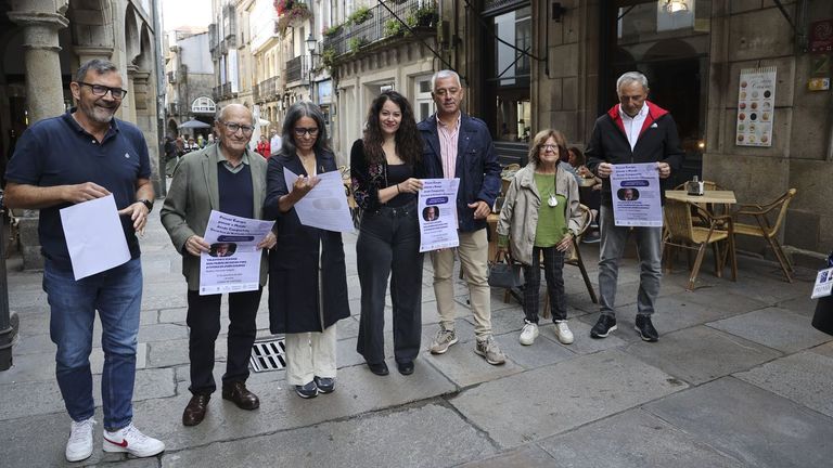 <span lang="gl">Josep Borrell e Luis Tosar, candidatos ao premio á concordia do Casino santiagués</span>