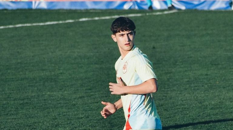 El cadete del Celta Germán Alonso suma otra convocatoria con la selección española sub-15