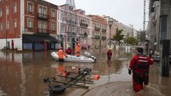 Inundaciones en Portugal