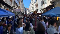 Feria en la calle Celso Emilio Ferreiro de Vern