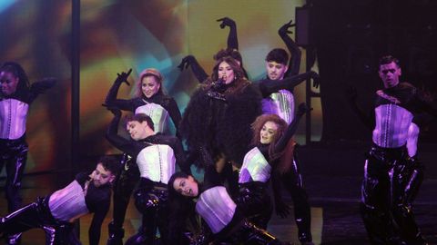Gloria Trevi actuó como artista invitada