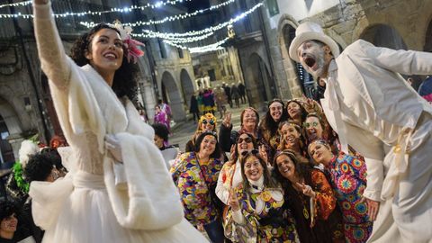 As celebraron el jueves de comadres en Ribadavia