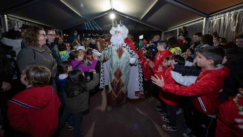 Visita de los Reyes Magos en Miño