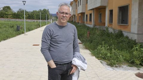 Roberto Calvo, presidente de la comunidad de vecinos de Ciudad Jardn.