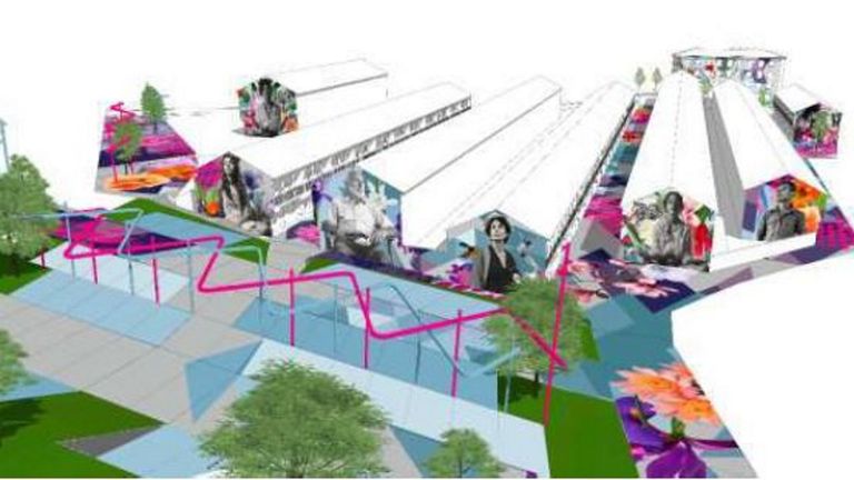 Un error paraliza el proyecto para convertir el Rocío de Vigo en un barrio artístico