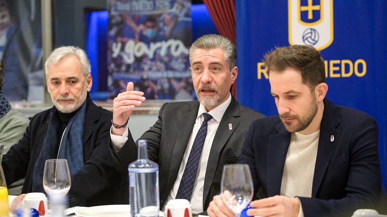 De izquierda a derecha: Jesús Martínez, Martín Peláez y Agustín Lleida