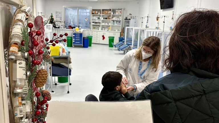 Niños y mayores, el caballo de batalla del área de Pontevedra y O Salnés en la vacunación antigripal