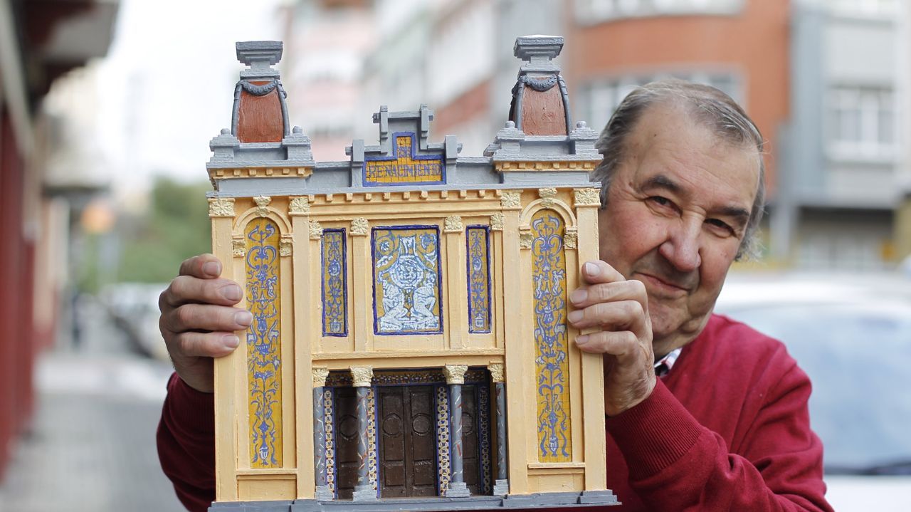 El actor Federico Pérez durante un monólogo
