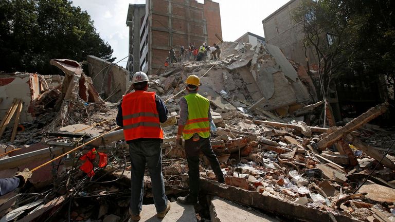 Terremoto en México