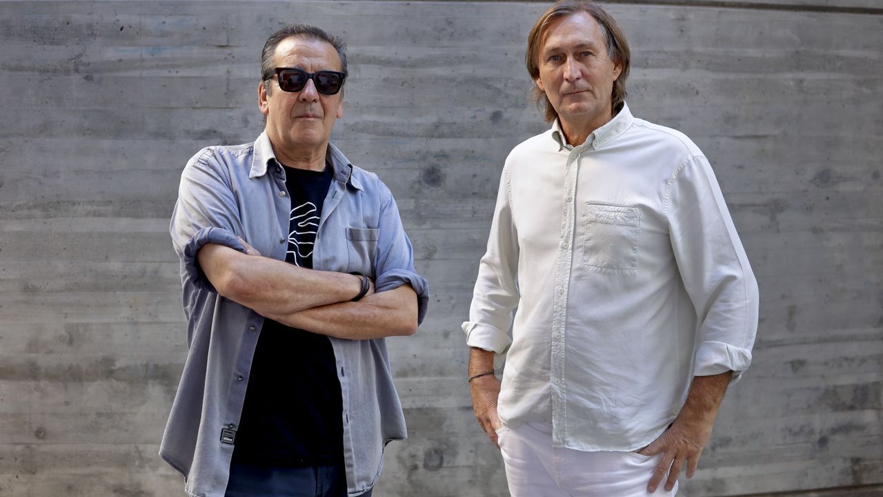 Fernando Pereira y Jorge Manti��n directores del festival Our Fest.