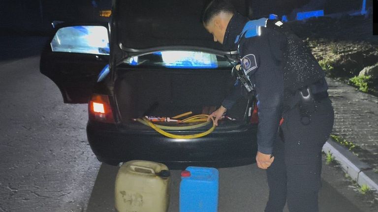 Alega que no tenía dinero y le faltaba una semana para cobrar su salario para robar gasoil en maquinaria de obra en Sanxenxo