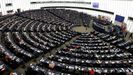 Sesin de votacin en el Parlamento de Europeo. Estrasburgo (Francia)