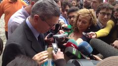 Alberto Ruiz Gallard�n, ministro de Justicia