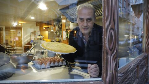 La tortilla del bar Pontejos es una de las más aclamadas de A Coruña
