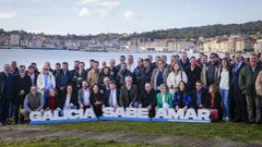 Alfonso Rueda se rene con todas las cofradas de pescadores de Galicia en Ribeira