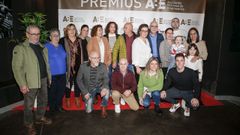 Las fotografas de la gala de los Premios ABE, hospedados en A Pousada da Galicia Imaxinaria