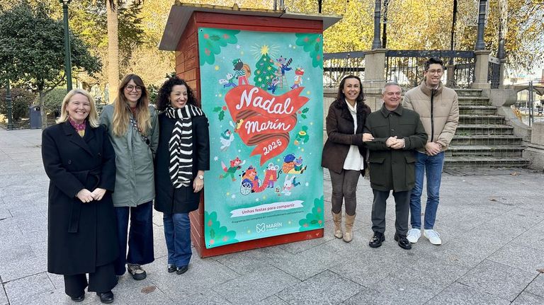 Marín impulsa «unhas festas entrañables» con el encendido de las luces navideñas el día 5