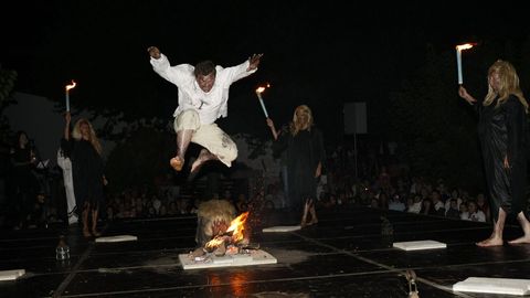 Danza de la Noite Meiga en Sarria