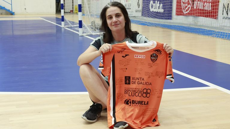 Belén Feal, entrenadora del Reyco Burela FS: «Nunca nos hemos sentido solas»